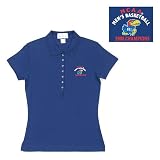 Kansas Jayhawks 2008 NCAA BAS Nat'l Champs Remarkable Polo Shirt for Women (Dk Royal)