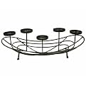 Pillar Holder Oval Centerpiece