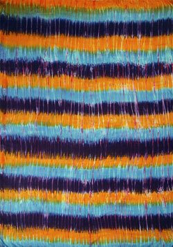 Striped Tye Dye Sarong Striped Tye Dye Sarong