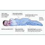 Sleepy Bunnies Baby Sleeping Bag (Blue) by STI Group