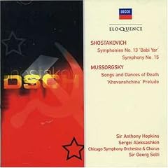 Symphonies No. 13 & 15/Songs & Dances Of Death