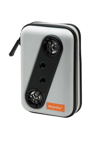 Portable Sound Lab Handheld Speaker Case for iPod (Silver)