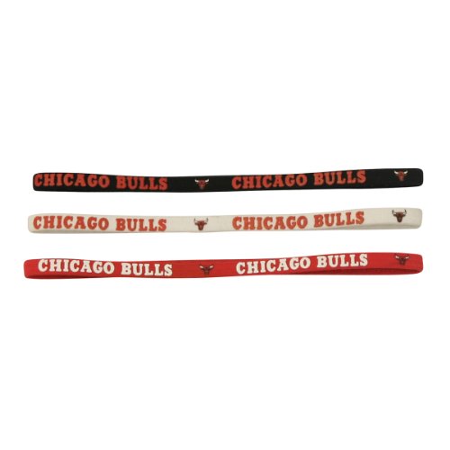 Chicago Bulls Girls / Womens Headband 3-Pack