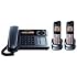 Panasonic KX-TG1062M DECT 6.0 Corded/Cordless Phone with Answering Machine $54