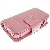 Genuine Leather Case for Kubik Evo MP3 & Video Player - Evo Pink