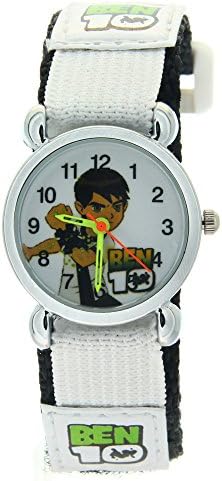Ben 10 Alien Force Cartoon Pattern Velcro Strap Wrist Fashion Child Kids Quartz Analog Watches