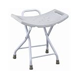 Folding Bath Tub Chair with Handles and Drainage Holes