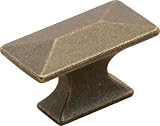Belwith Keeler Bungalow Collection 1 3/4 Rectangle Cabinet Knob Windover Antique