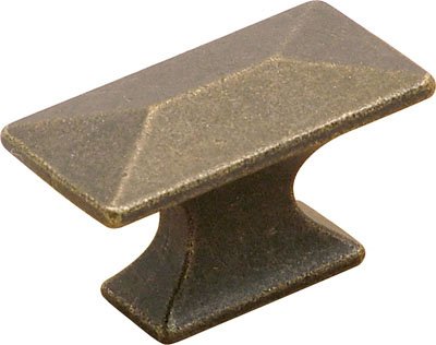 Belwith Keeler Bungalow Collection 1 3/4 Rectangle Cabinet Knob Windover Antique