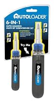 KR Tools 12609 Autoloader 6-in-1 Auto-Loading Classic and Precision Screwdriver Set