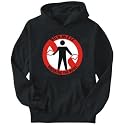 Hoodie Mens Black " Burmese GUYS BREAKING THE RULES " Countries