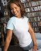 Ladies' Cap Sleeve Baseball T-Shirt