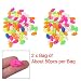 2 Bag Colorful Plastic Clip Spoke Bead Bicycle Decor for Kid Bike 2 Bag Colorful Plastic Clip Spoke Bead Bicycle Decor for Kid Bike