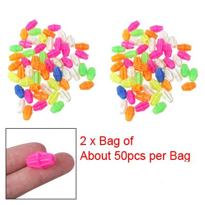 Como 2 Bag Colorful Plastic Clip Spoke Bead Bicycle Decor for Kid Bike Como 2 Bag Colorful Plastic Clip Spoke Bead Bicycle Decor for Kid Bike