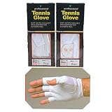 Unique Womens Half Finger Tennis Gloves (Right) - TGH-L