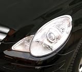 R-Class 2006-on chrome Head lamp rims rings surrounds cover