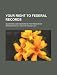 Your right to federal records: questions and answers on the Freedom of Information Act and the Privacy Act