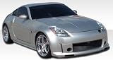 2003-2008 Nissan 350z Duraflex S Design Kit - Includes S Design Front Bumper (104980), S Design Sideskirts (104981), S Design Rear Bumper (104982)
