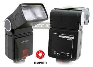 Bower SFD290 Digital Universal Automatic Flash for Canon, Minolta, Nikon, Olympus, Pentax, and Samsung