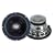Lanzar VW15D Vibe 15-Inch 2000 Watt Dual 4 Ohm Chrome Subwoofer