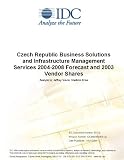 Review IDC Research  / Czech Republic Business Solutions and Infrastructure Management Services 2004-2008 Forecast and 2003 Vendor Shares