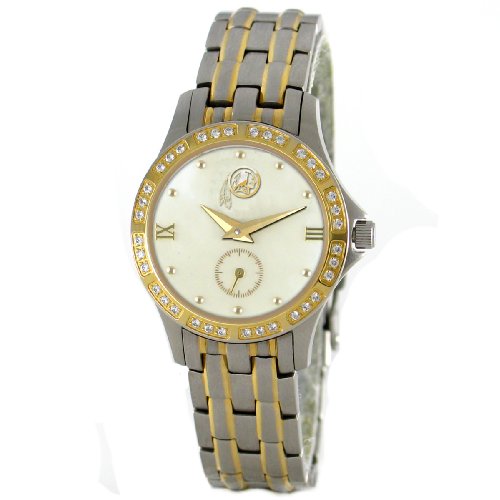 NFL Women's FLS-WAS Legend Series Washington Redskins White Dial Watch
