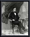 President Franklin Pierce, Framed Art Print by National Archive
