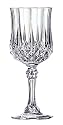 Cristal D'Arques Longchamp 5-3/4-Ounce Goblet, Set of 4