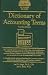 Books : Dictionary Of Accounting Terms