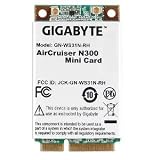 GIGABYTE AirCruiser N300 GN-WS31N-RH 300Mbps 802.11n MIMO Wireless LAN Mini PCI Express Adapter