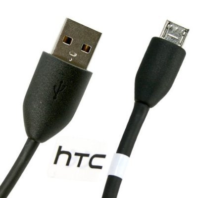 HTC USB/ Micro USB Data Cable DC-M400 for HD2, HD mini, Aria, Legend, Desire A8181, Wildfire, 4G Evo Supersonic, Droid Incredible