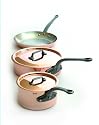 Mauviel Cuprinox Extra-Thick 5- Piece Copper Cookware Set