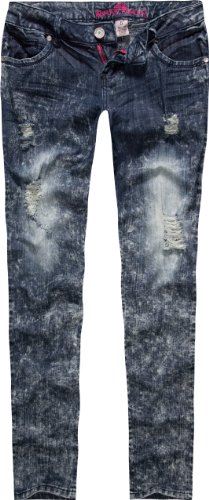 ALMOST FAMOUS Destructive Marble Womens Jeans product image