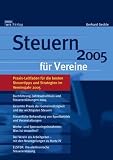 Steuern 2005 für Vereine