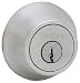 Kwikset Security Single-Cylinder Deadbolt, Satin Chrome #660 26D CP