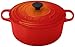 Le Creuset Signature Enameled Cast-Iron 7-1/4-Quart Round French (Dutch) Oven, Flame