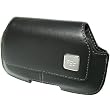 BlackBerry Black Horizontal Side Pouch Case with Swivel Holster for Torch 9800