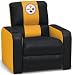DreamSeat Pittsburgh Steelers NFL Leather Recliner