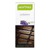 NEWTREE Tranquility Milk Chocolate, Lavender Bar, 2.82-Ounce Bars (Pack of 12)