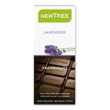 NEWTREE Tranquility Milk Chocolate, Lavender Bar, 2.82-Ounce Bars (Pack of 12)