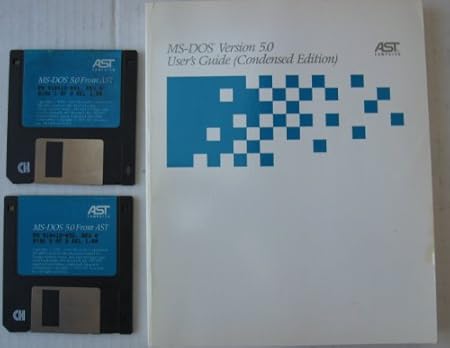MS-DOS Version 5.0 - Two 3.5