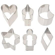 Ateco Fancy Shaped Stainless Steel Cutter Set