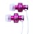 Skullcandy SC-FMJ/9mm/Pink Full Metal Jacket 9mm Earbud (Pink)
