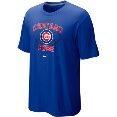 Chicago Cubs Royal Blue Team Arch T-Shirt by Nike