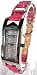 Michael Kors Pink Croc Embossed Band Crystal Face Watch MK2028