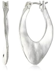 Kenneth Cole New York Silver Small Hoop Earrings