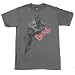 Search : DC COMICS BATMAN "GRAY KNIGHT" Licensed Tee