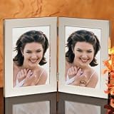 Studio Silver 5 x 7 Two-Tone Double Frame