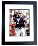 Danny Wuerffel Autographed Florida Gators 8x10 Photo BLACK CUSTOM FRAME