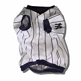 Pet Supplies : NY Yankees Officially Licensed Dog Baseball Jersey - Small